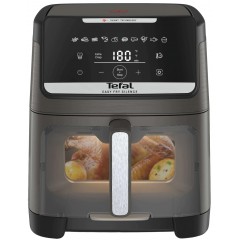 Мультипіч Tefal Easy Fry Silence XXL, 1800Вт, чаша-7, сенсорне керув., 10 програм, з віконцем, пластик, темно-сірий