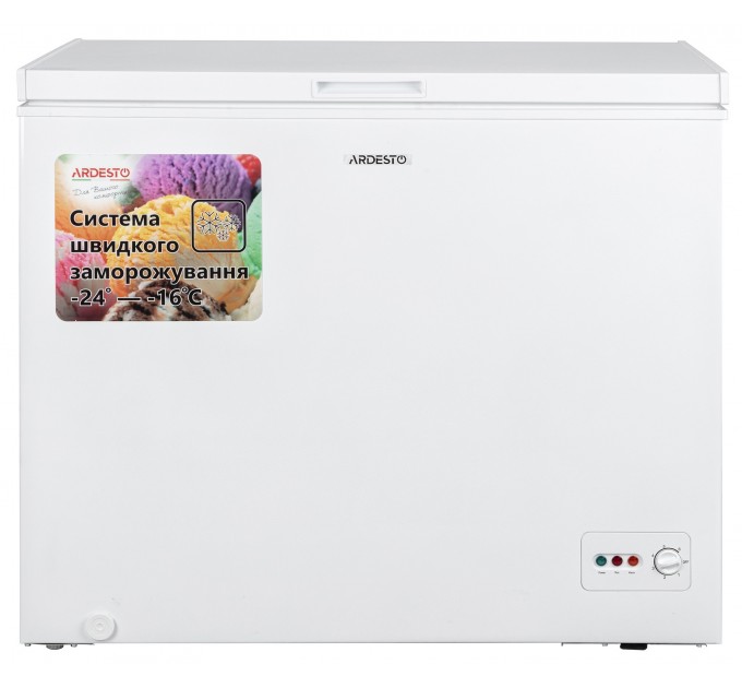 Морозильна скриня ARDESTO, 249л, А+, ST, білий