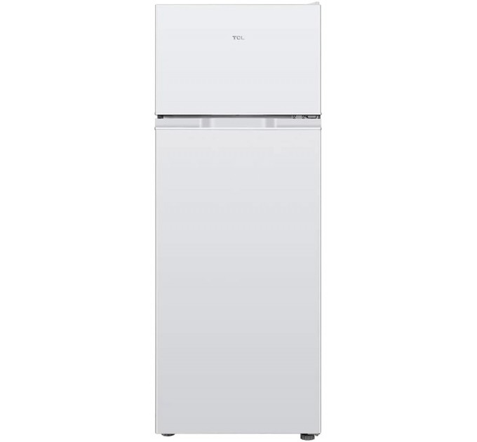 Холодильник TCL с верхн. мороз., 144x55х54.5, холод.отд.-167л, мороз.отд.-40л, 2дв., A++, ST, белый