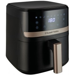 Мультипіч Russell Hobbs SatisFry 1300Вт, чаша-4.3л, сенсорне управл., 9 авто. программ, пластик, чорний