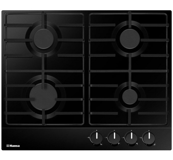 Варильна поверхня Hansa газова, 60см, чорний
