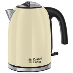 Электрочайник Russell Hobbs Colours Plus Classic 1.7л, металл, бежево-черный
