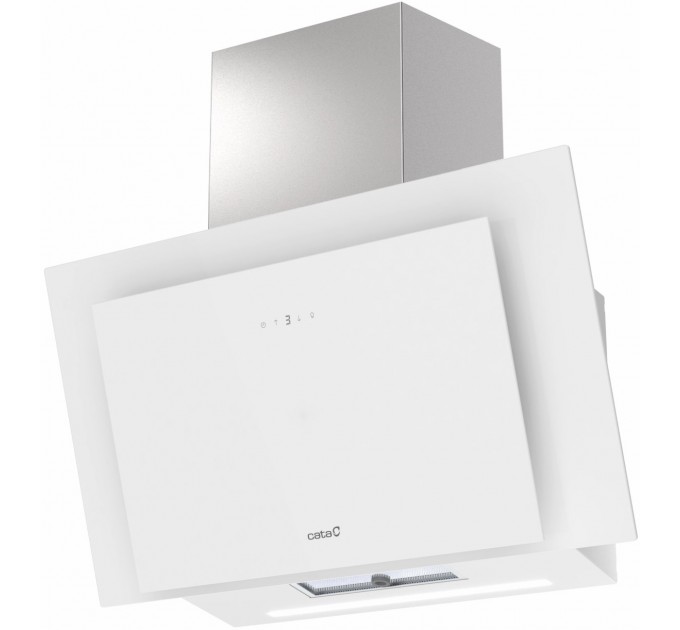 Вытяжка наклонная Cata, 80см, 1350м.куб/ч, Thalassa 800 xgwh, белый