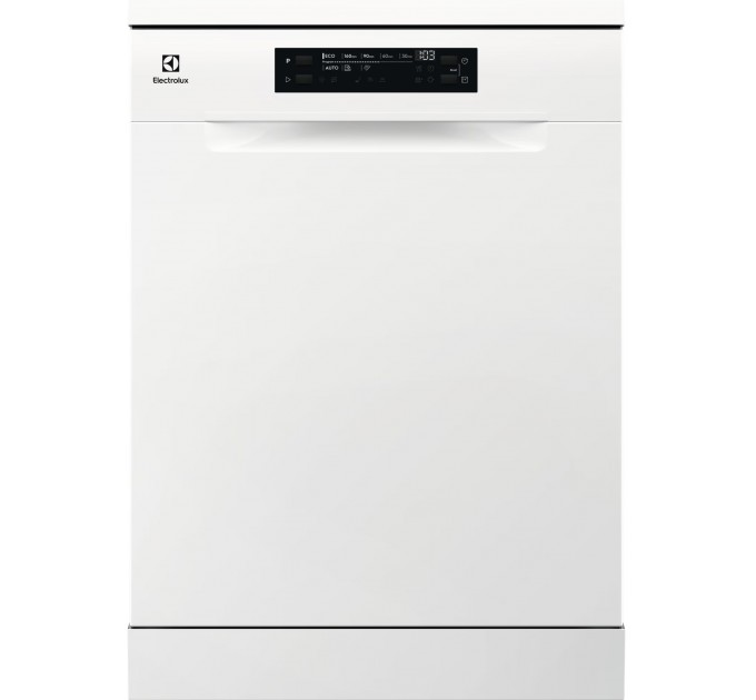 Посудомийна машина Electrolux, 14компл., A+++, 60см, дисплей, інвертор, 3й кошик, білий