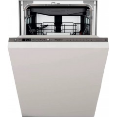 Посудомоечная машина Whirlpool встраиваемая, 10компл., A+++, 45см, дисплей, инвертор, 3я корзина, белый