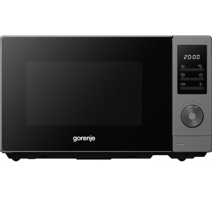 Мікрохвильова піч Gorenje, 20л, електр. керув., 700Вт, дисплей, нерж