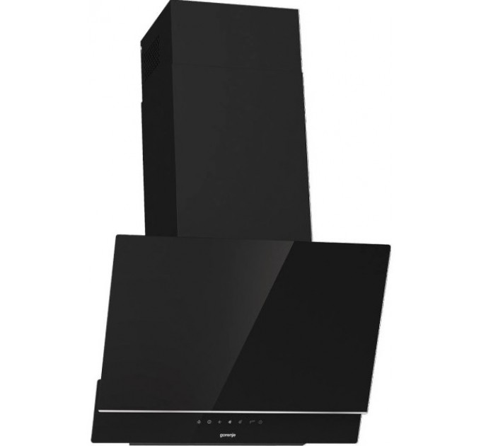 Вытяжка Gorenje наклонная, 60см, 639м.куб/ч, черный