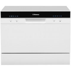 Посудомоечная машина Hansa настольная, 6компл., A+, 55см, дисплей, белый