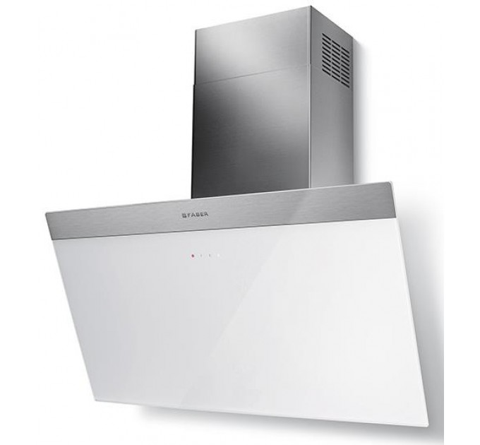 Вытяжка Faber наклонная, 80см, 1169м.куб/ч, Daisy Wh A80, белый