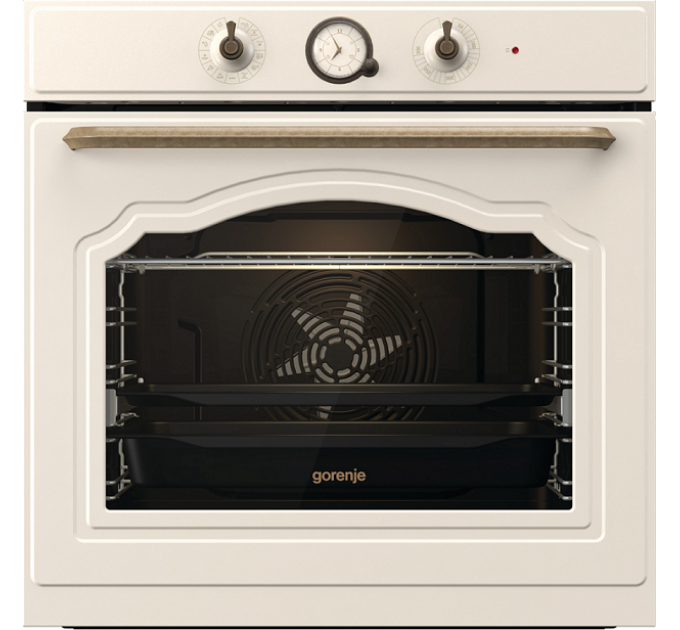 Духова шафа Gorenje електрична, 77л, A+, шампань