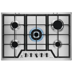 Варильна поверхня Electrolux газова, 75см, чавун, нерж