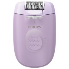 Эпилятор Philips Series 2000 дисковый, от сети, сух., с подсветкой, насадок-3, фиолетовый
