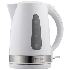 Электрочайник Gorenje 1.7л, пластик, белый