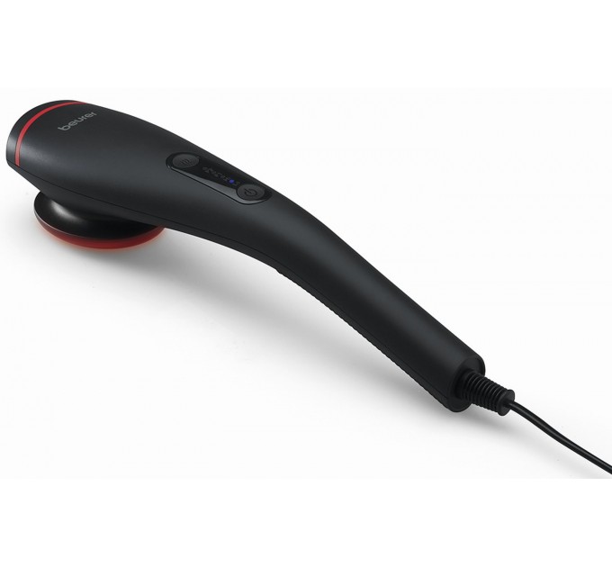 Масажер Beurer для тіла, від мережі, 3 насадки, інфрачервоні промені, чорний