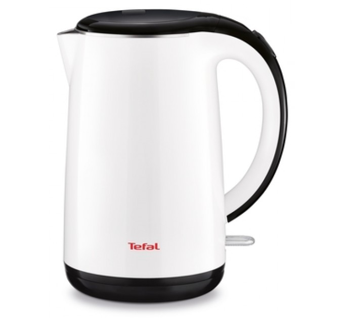 Электрочайник Tefal Safe to touch 1.7л, Strix, пластик, глянец белый
