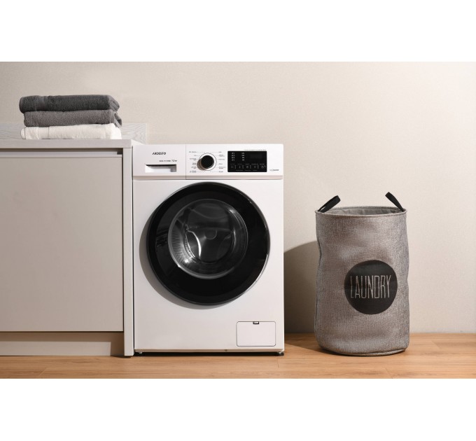 Стиральная машина ARDESTO фронтальная, 7кг, 1400, А+++, 48см, дисплей, пар, инвертор, подсвет.барабана, белый