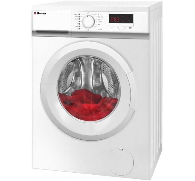 Пральна машина Hansa фронтальна, 7кг, 1200, A+++, 40см, дисплей, білий