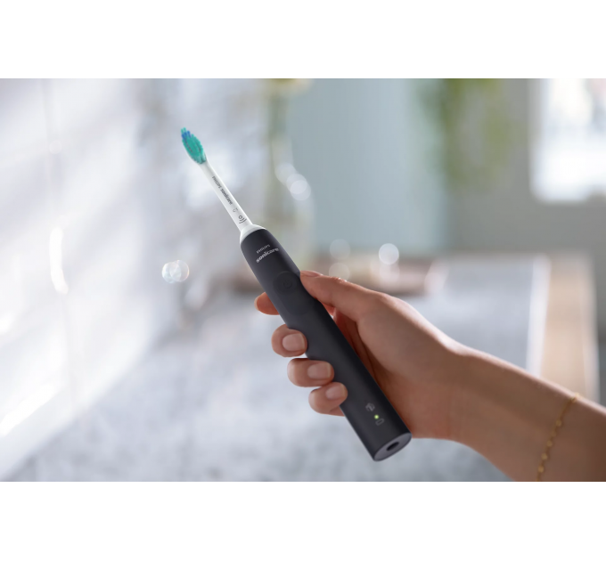 Щетка зубная электр. Philips Sonicare 3100 series, 31т. колеб/мин, насадок-1, черный