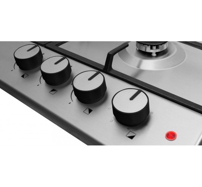 Варочная поверхность Hansa комбинированная (3 газ + 1 электро), 59см, чугун, нерж