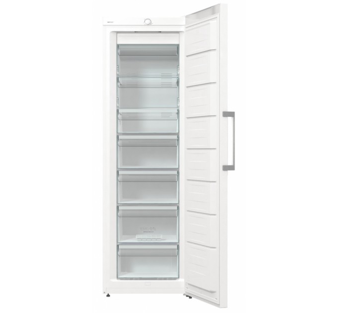 Морозильна камера Gorenje, 185.5x59.5х66.3, 280л, 1дв., A++, NF, диспл внутр., інвертор, білий