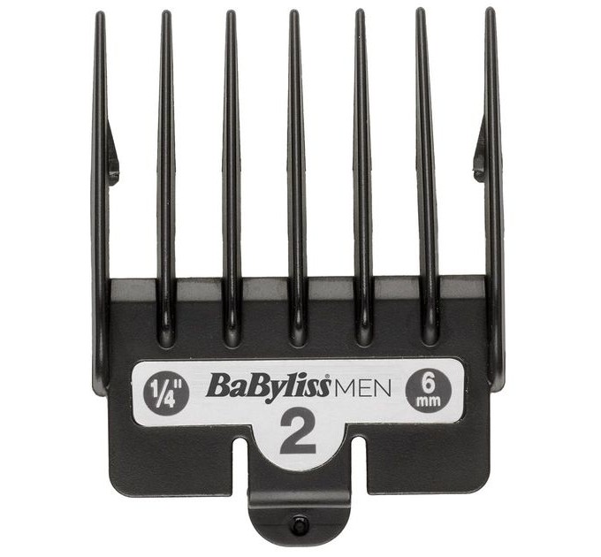 Машинка для стрижки Babyliss Super-X Metal Series, сеть+акум., вибрационный мотор, насадок-10, кейс, чехол, расческа в компл., сталь, серый