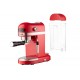Кавоварка ARDESTO ріжкова 1.4л, мелена, ручний капучинатор, підігрів чашок, червоний