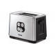 Тостер Tefal Cube 900Вт, металл/пластик, черный