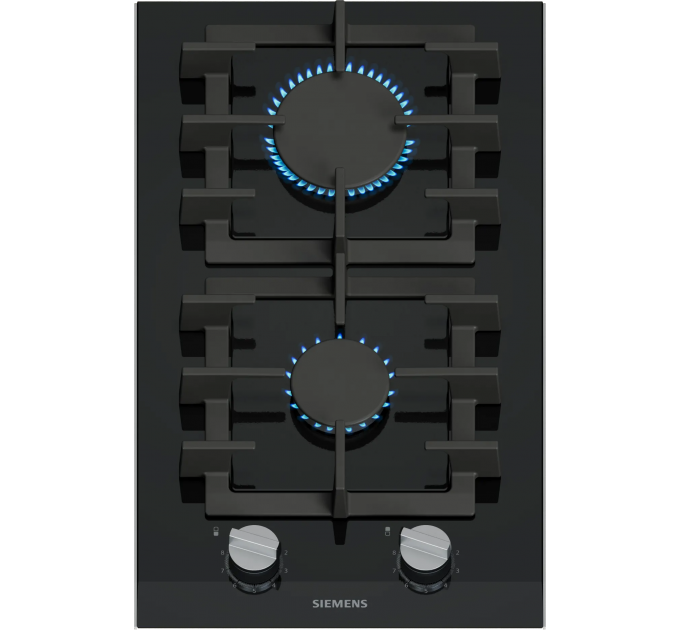 Варочная поверхность Siemens газ на стекле, 30см, Домино, черный