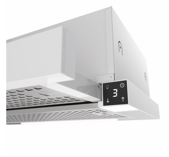 Витяжка Cata телескопічна, 60см, 698м.куб/год, TFH 6430 gwh, білий