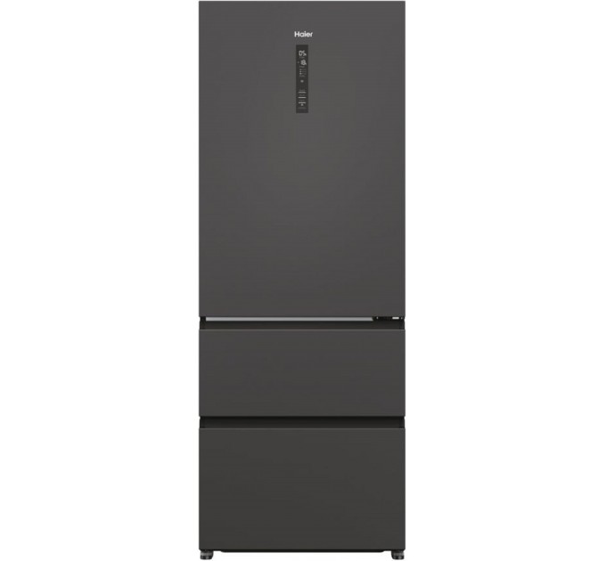 Холодильник Haier многодверный, 190.5x70х64.8, холод.отд.-354л, мороз.отд.-174л, 3дв., А+, NF, инв., дисплей, зона нулевая, черный