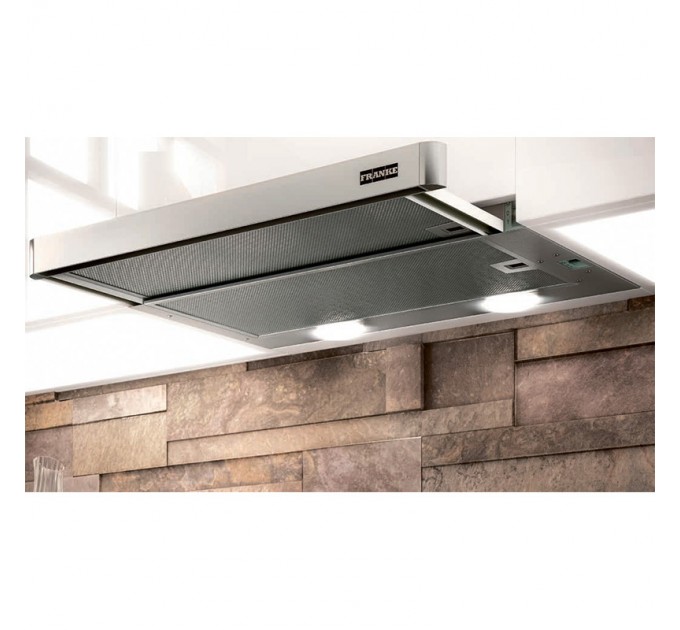 Витяжка Franke телескопічна, 90см, 1590м.куб/год, Maxima FTC926L2, нерж