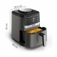 Мультипіч Tefal Easy Fry Silence, 1670Вт, чаша-5л, сенсорне керув., 10 програм, пластик, темно сірий-чорний