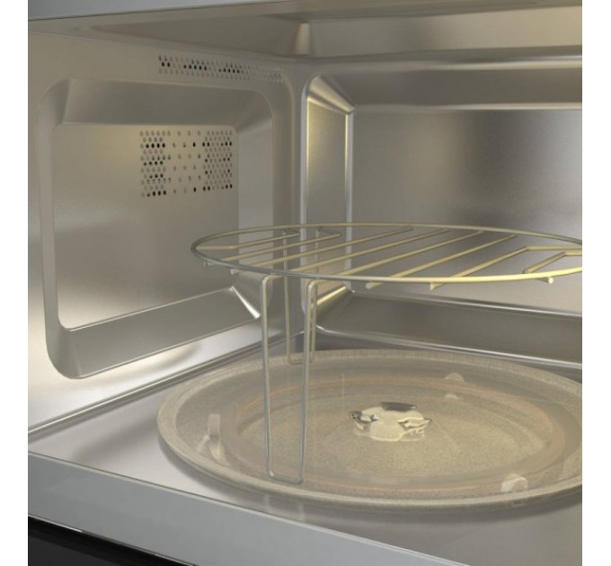 Мікрохвильова піч Gorenje вбудовувана, 25л, електр. управл., 900Вт, гриль, дисплей, інвертор, чорний