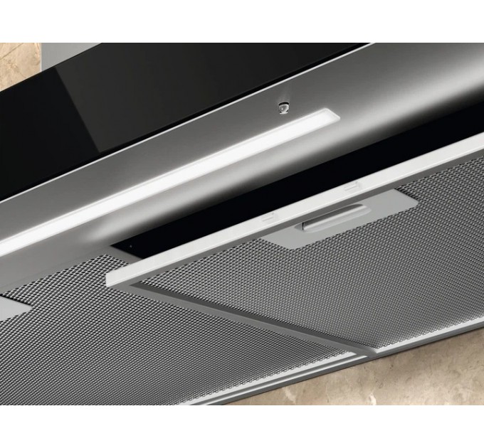 Electrolux hood chimney, 90cm, 730m.cub/h, Hob2hood, inox