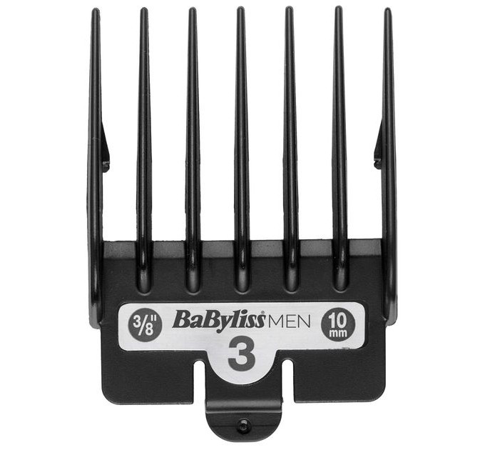 Машинка для стрижки Babyliss Super-X Metal Series, сеть+акум., вибрационный мотор, насадок-10, кейс, чехол, расческа в компл., сталь, серый