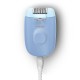Эпилятор Philips Series 2000 дисковый, от сети, сух., с подсветкой, насадок-2, голубой