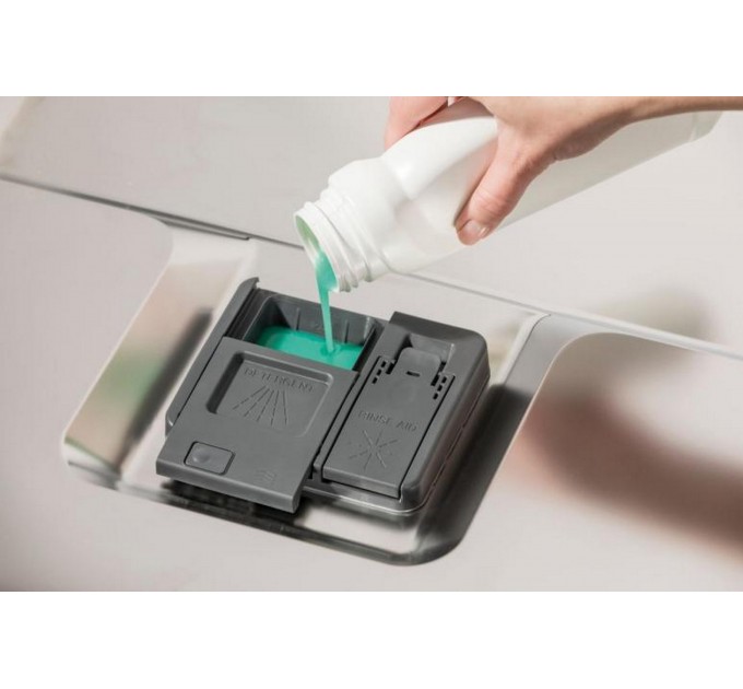 Посудомоечная машина Gorenje, 16компл., A+++, 60см, дисплей, 3 корзины, AquaStop, серый