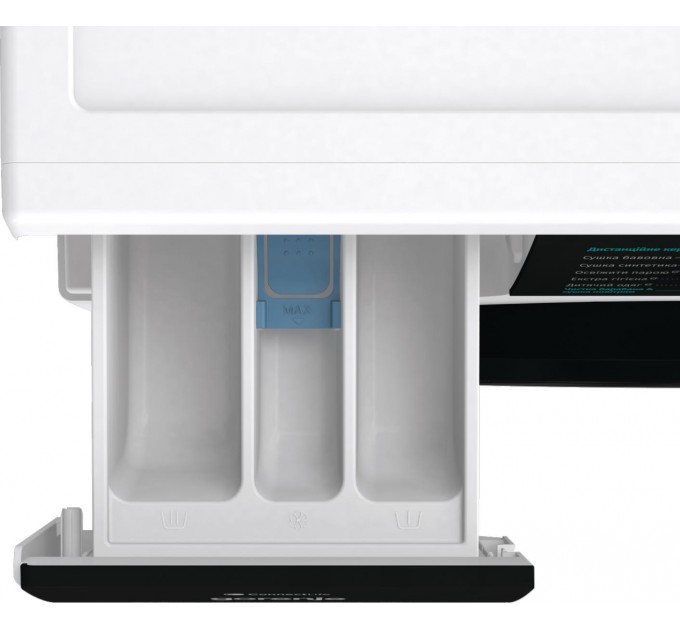 Прально-сушильна машина Gorenje фронтальна, 8(5)кг, 1400, A+, 51см, дисплей, інвертор, Wi-Fi, білий