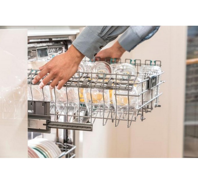 Посудомоечная машина Gorenje, 16компл., A+++, 60см, дисплей, 3 корзины, AquaStop, серый