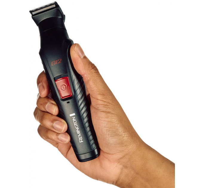 Набор для стрижки Remington Graphite для головы, усов, бороды,носа и тела, насадок-6, черный