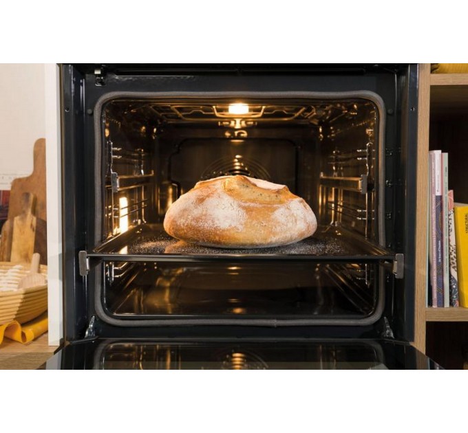 Духовой шкаф Gorenje электрический, 77л, A+, пар, дисплей, приготовление на разных уровнях, нерж