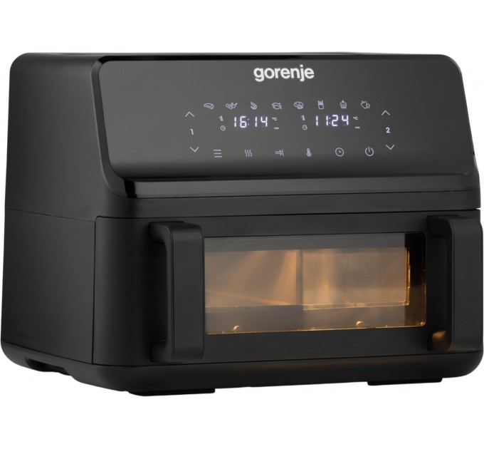 Мультипеч Gorenje 2700Вт, чаша-9л, сенсорное управл., 8 авто. программ, пластик, черный