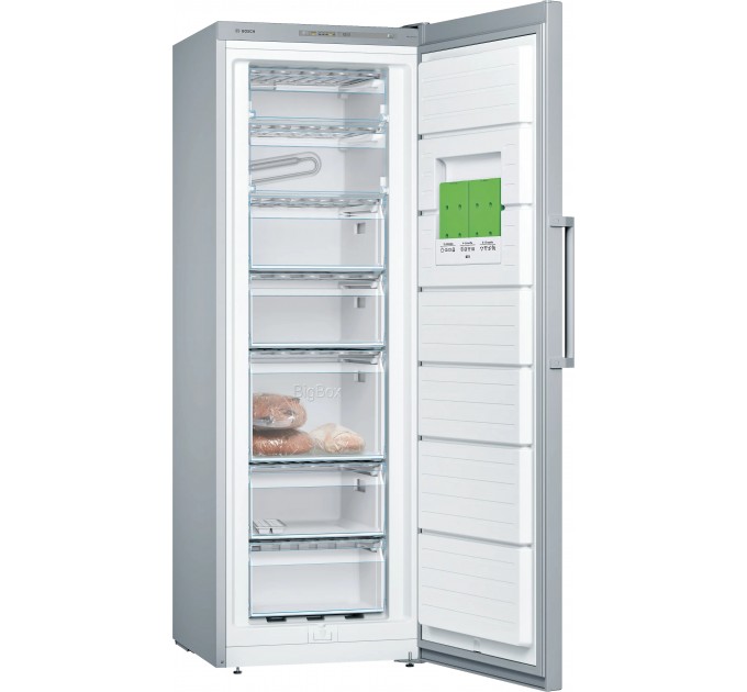 Морозильна камера Bosch, 176x60x65, 231л, 1дв., E, ST, нерж