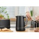 Електрочайник ARDESTO Timeless Elegance, 1.7л, Otter, пластик, чорний матовий
