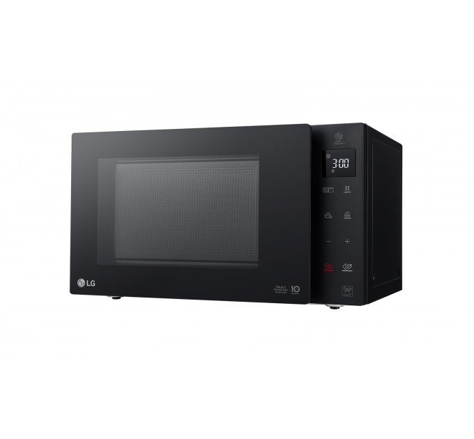 Мікрохвильова піч LG, 23л, електрон. керування, 1000Вт, гриль, дисплей, чорний