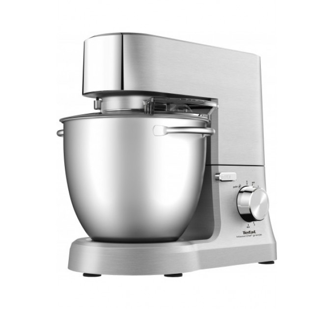 Кухонная машина Tefal Masterchef Grande 1500Вт, чаша-металл, корпус-металл, насадок-6, металл