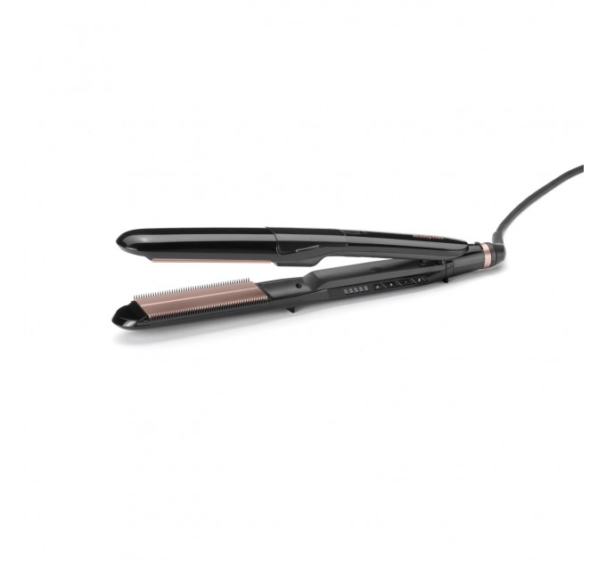 Випрямитель Babyliss Steam Smoth, темп.режимов-5, 150-230°C, с паром, термо коврик, керамика, черный