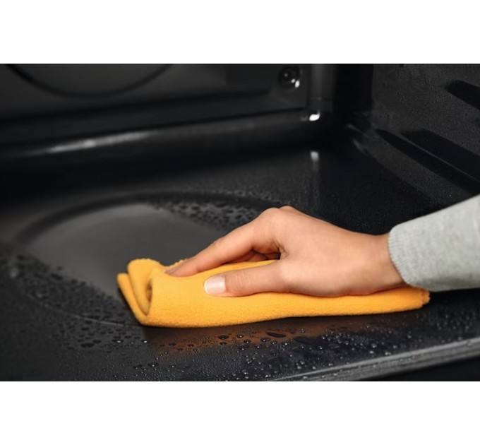 Духовой шкаф Electrolux электрический, 72л, А, пар, дисплей, конвекция, телескопические направляющие, ф-ция пароварки, черный