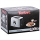 Тостер Tefal Cube 900Вт, металл/пластик, черный