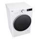 Стиральная машина LG фронтальная, 10кг, 1400, A, 57см, дисплей, пар, инвертор, белый